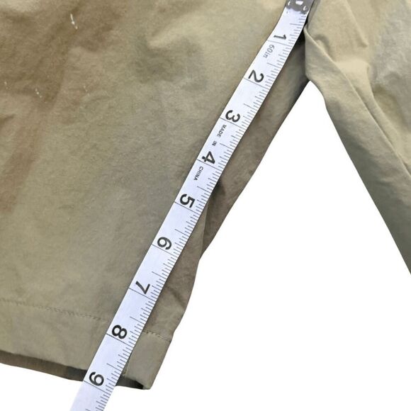 Helly Hansen Men's Campfire UPF 50+ Belted Flat Front Hiking Shorts Green Medium - Picture 8 of 9